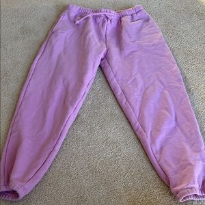 SET Active Staple Old School Sweatpants Pink Size Medium